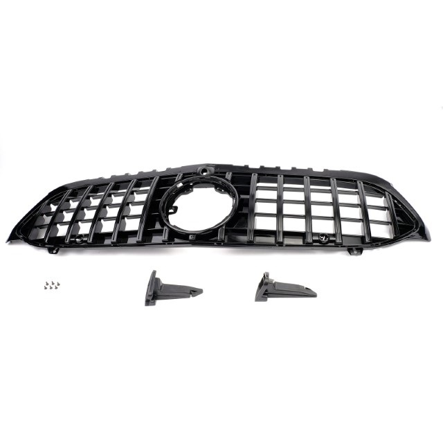 Grill Mercedes A klasse W177 GT-Look met Camera Zwart