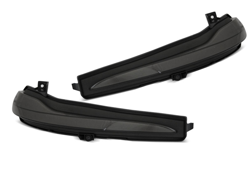 Side Mirror Turn Signals Mercedes W205 14-18 SMOKE LED Dynamic