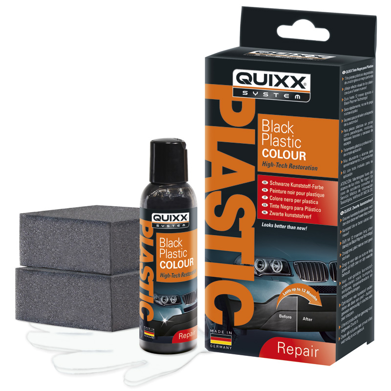 Quixx Black Plastic Colour 75ml