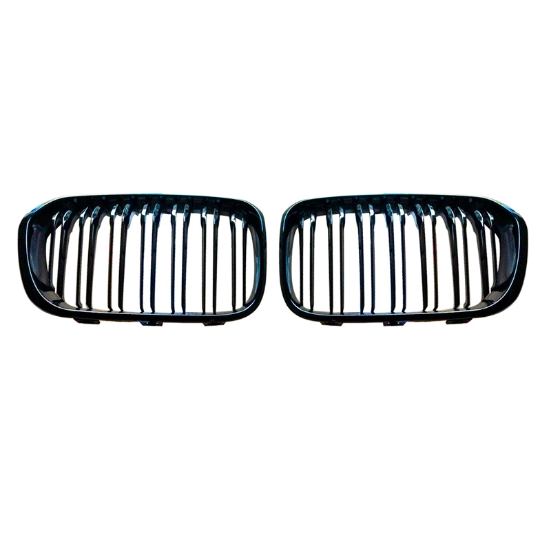 Glanzend zwarte Grills  BMW 1-Serie F20/F21 LCI 2015- 'M-Style'