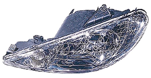 Koplamp rechts Peugeot 206 98-05 VALEO H7+H7