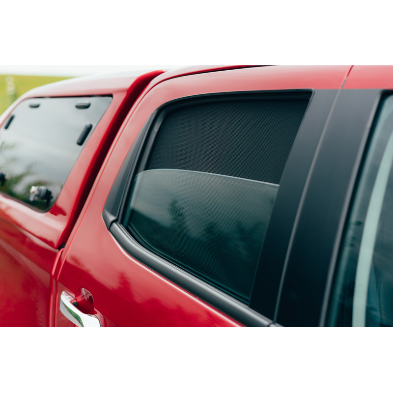 Set Car Shades (rear side doors)  Isuzu D-Max 4 doors 2019- (2-pieces)