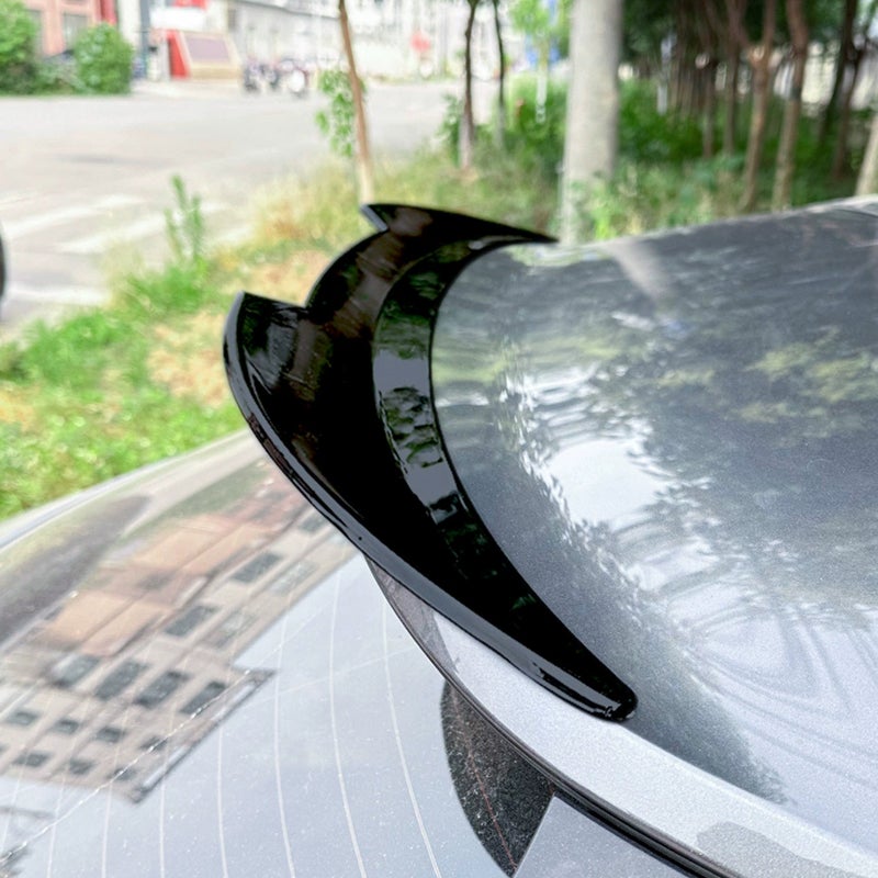 Roof spoiler (Spoiler Cap)  Audi Q3 (F3N) Sportback 2019-2025 (ABS Glossy Black)