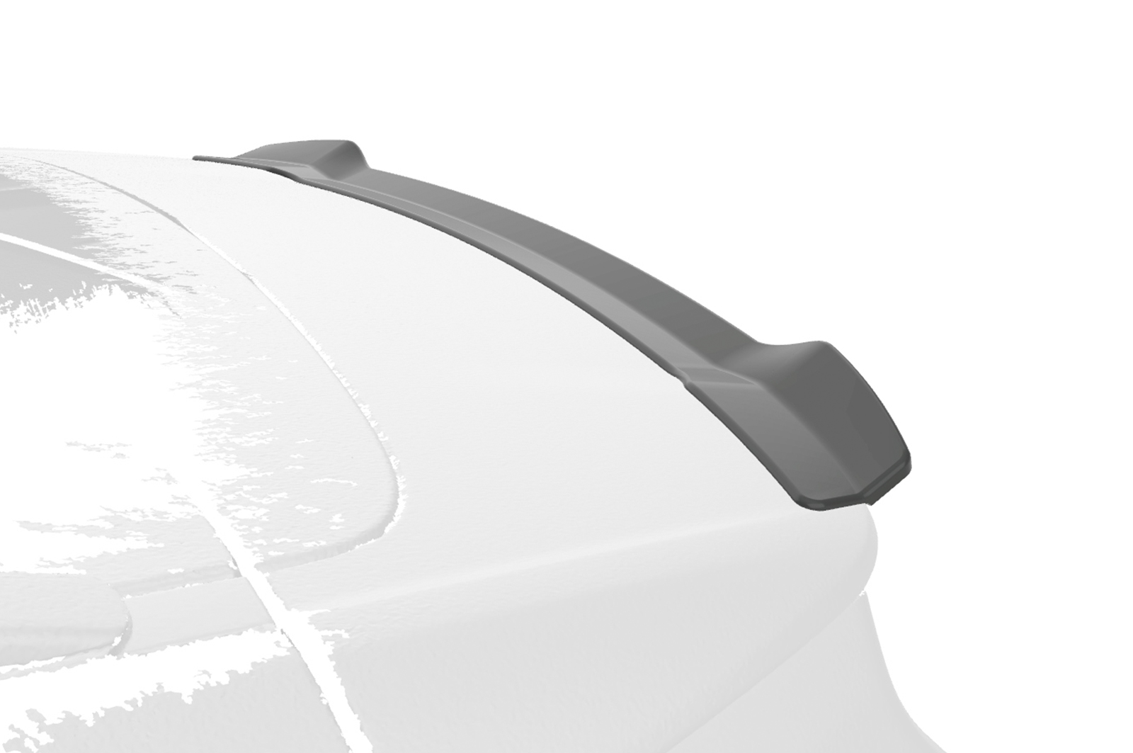 Spoiler Hyundai Kona CSR Glans Zwart