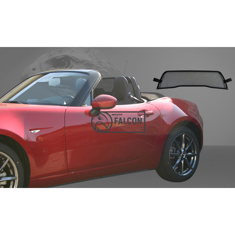 Custom-fit Weyer Falcon Premium Wind shield  Fiat 124 Spider 2015-
