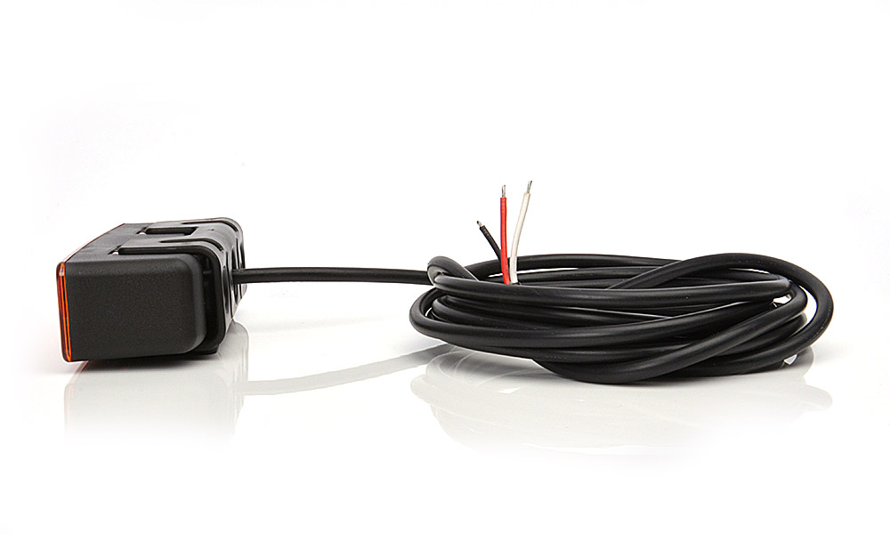 LED Zwaailicht Oranje 12V-24V IP68 ECE SEA/DOT