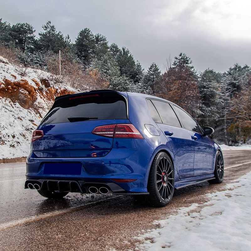 Oneway Complete body kit  Volkswagen Golf VII (7.5) HB R 2017-2020 - Gloss black