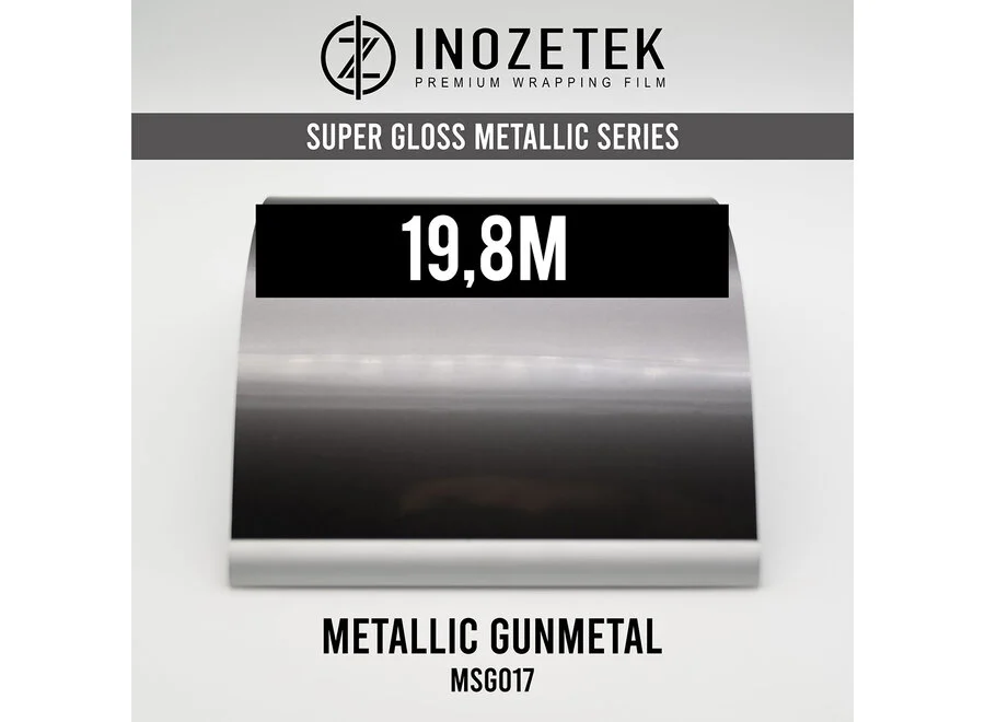 Inozetek Super Gloss Metallic Gunmetal - MSG017 20m