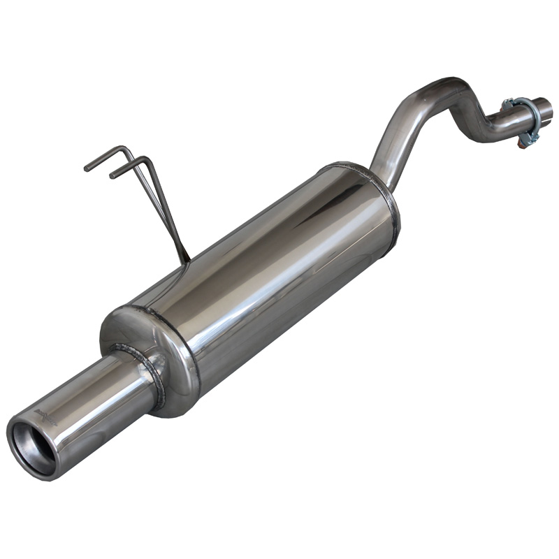 100% Inox Sport Exhaust  Fiat Punto (188) 1.2/1.2 Sporting 1999- 80mm