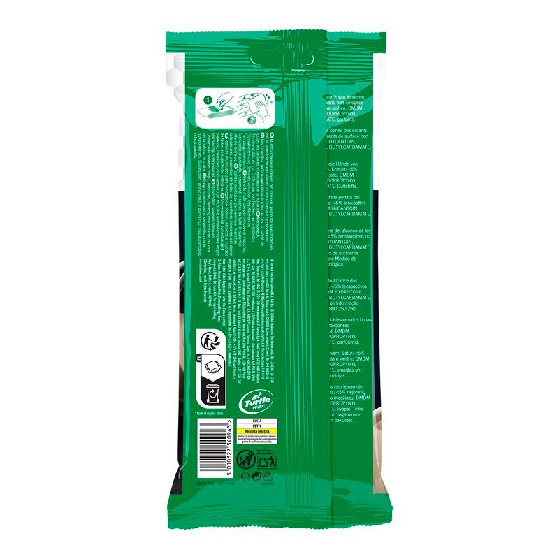 Turtle Wax 54094 Interieurreiniger doekjes 24 stuks