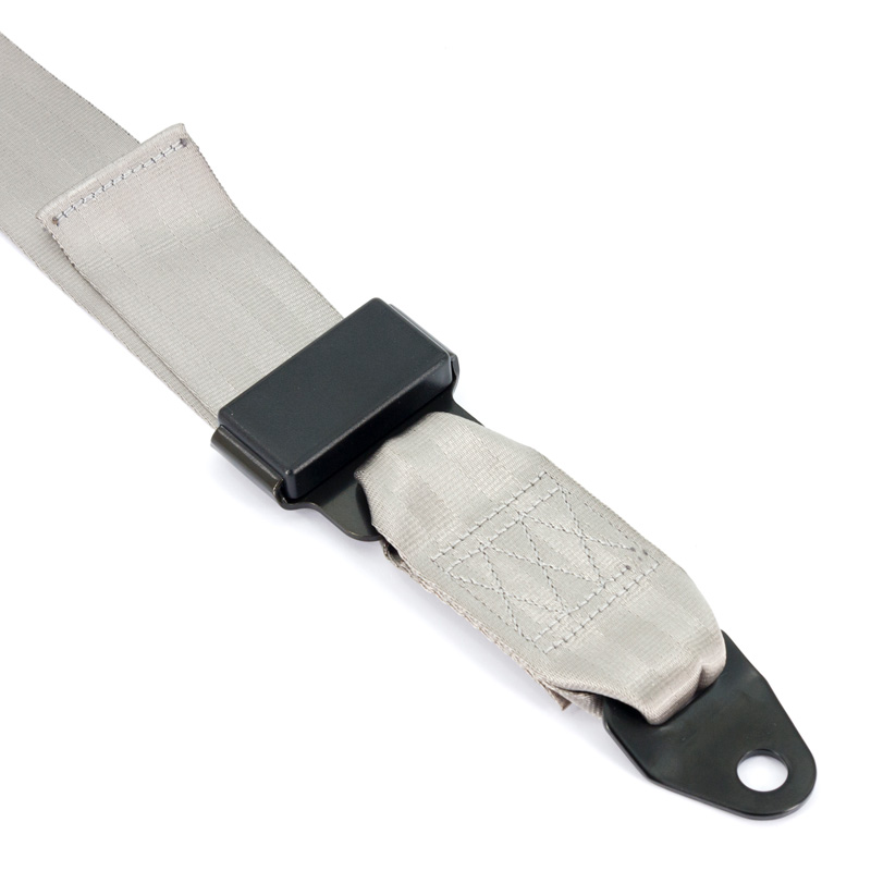 Racing Sportgordel 3-Punts Zilver + E-keur (2-inch)