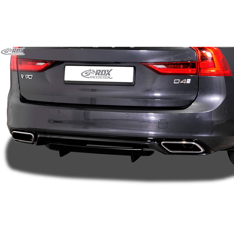 Rear bumper skirt 'Diffusor U-Diff'  Volvo S90/V90 R-Design 2016- (PU)