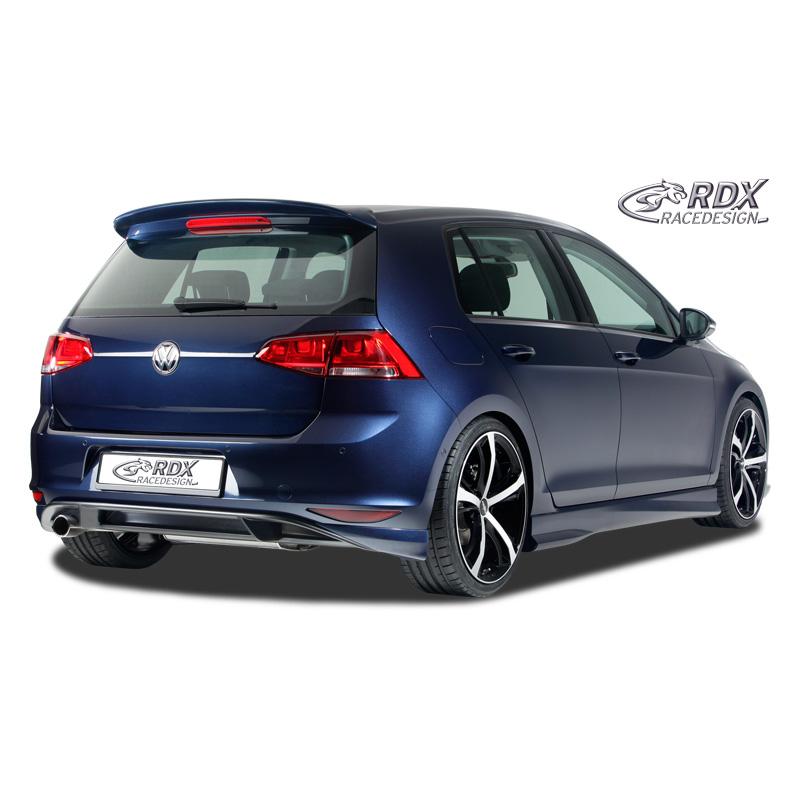 Rear bumper skirt 'Diffusor'  Volkswagen Golf VII HB 3/5-doors 2012- excl. GTi/GTD (PUR)