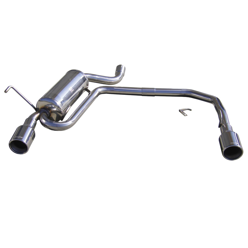 100% Inox Double Sport Exhaust  Peugeot 406 2.0T/2.2 16v/3.0 V6 Left/Right 102mm