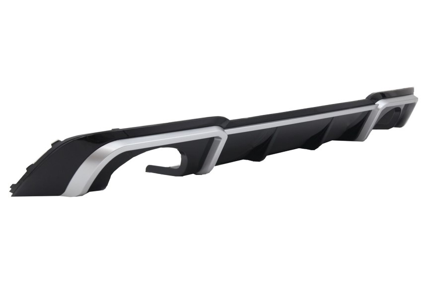 Audi A3 8V Sportback Facelift (2016-2020) Achterbumper Diffuser + Tips RS Look