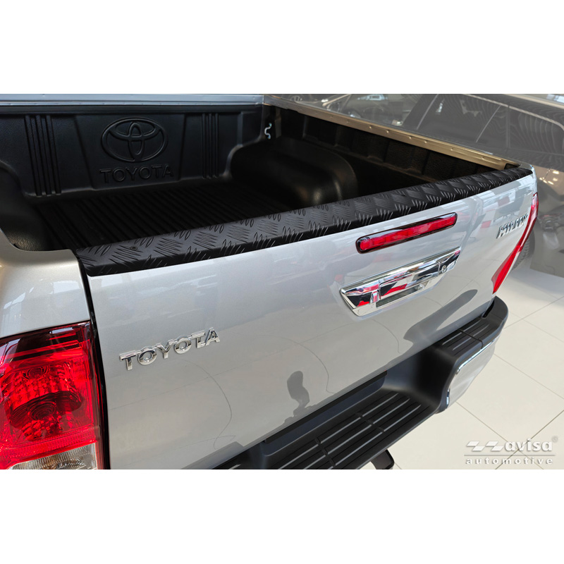 Avisa Aluminium Tailgate protector  Toyota Hilux VIII Facelift 2020- - Black