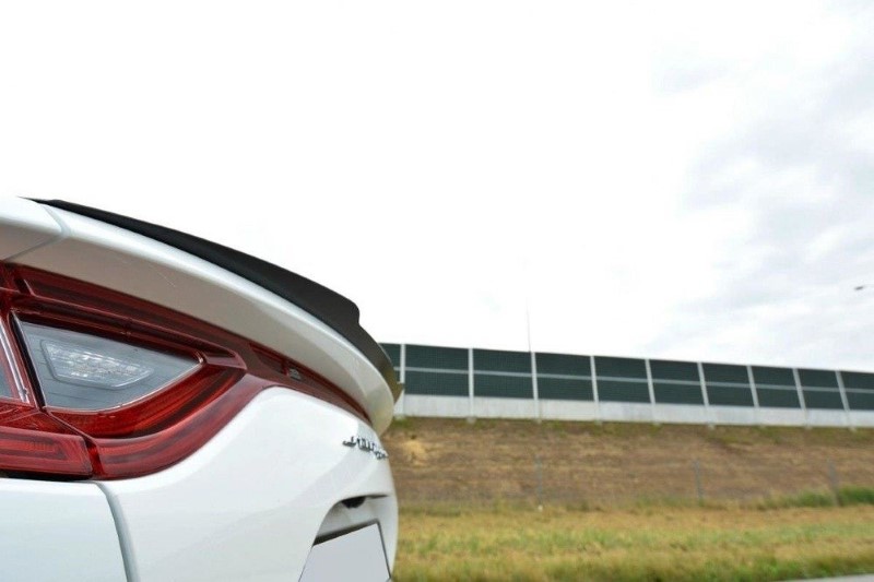 Spoiler Extentie KIA Stinger GT Glanzend Zwart Maxton
