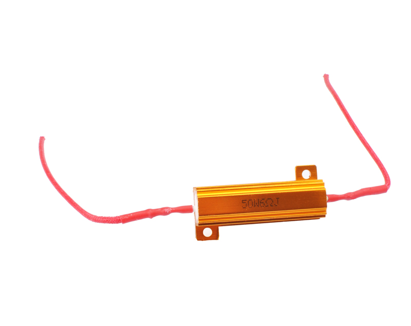 Resistor 50w/6ohm voor H1, H3, H4, H7, H8, H9, H11, H13, HB1, HB