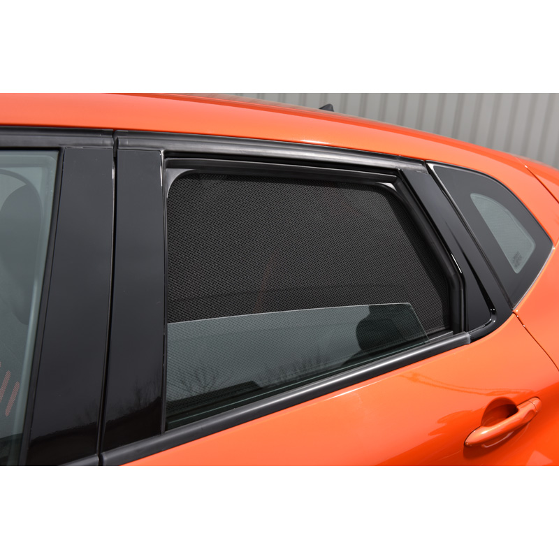 Set Car Shades (rear side doors)  Renault Captur 5 doors 2013-2019 (2-pieces)