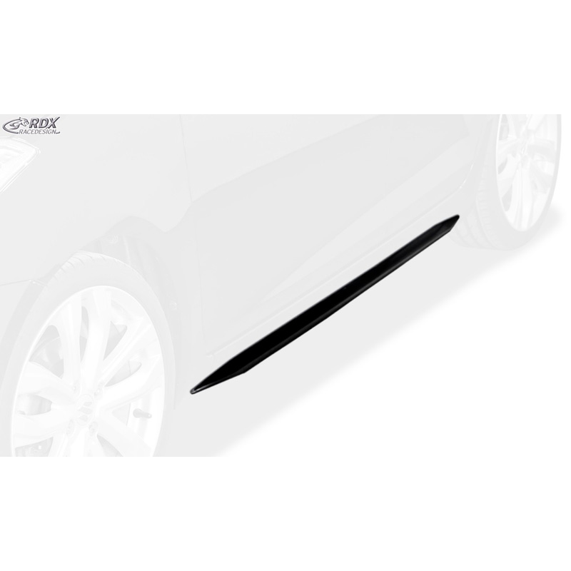Side skirts 'Slim'  SZ Swift FZ/NZ 2010-2017 (ABS glossy black)
