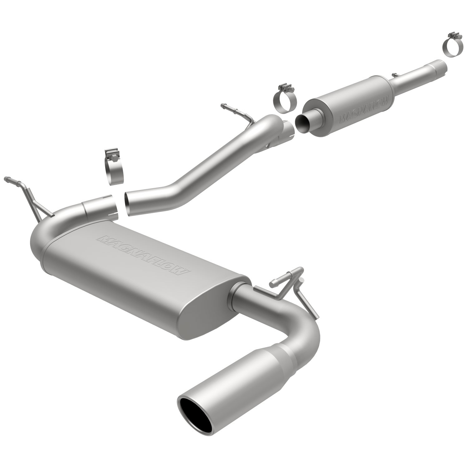 Jeep Cat-Back 2012 Jeep Wrangler 3.6L Magnaflow Cat-Back