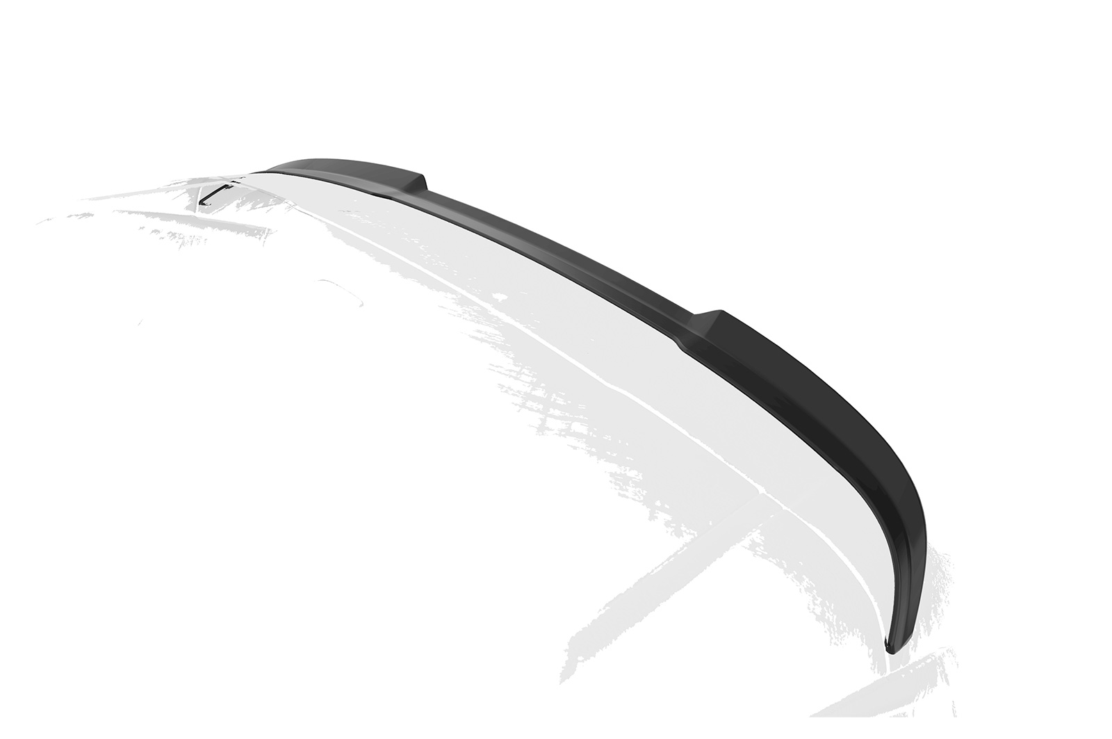 Spoiler Hyundai I20 (BC3) CSR glans Zwart