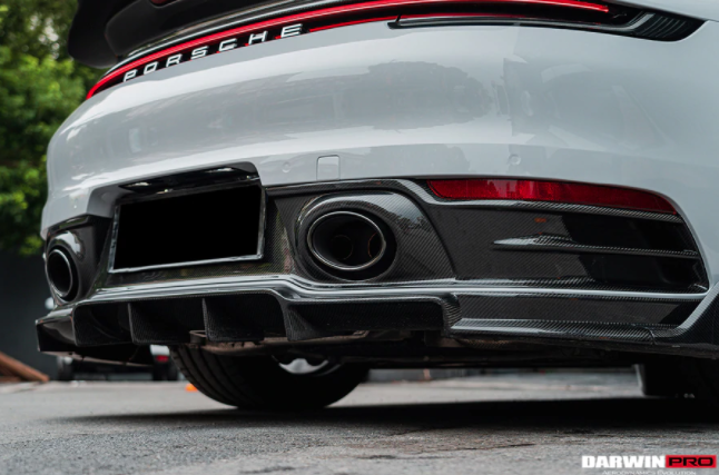 Porsche 911 992 Carrera/Targa S/4/4S OE Style Carbon Diffuser 2019-2021