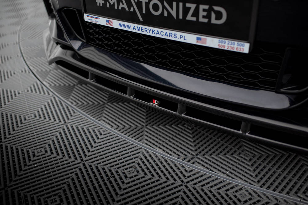 Voorspoiler BMW 6 GT M-Pakket G32 2017 - 2020 Maxton Glans Zwart