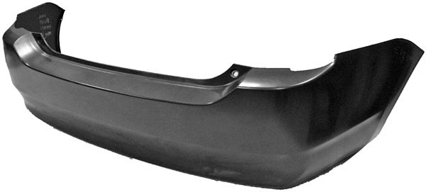 AchterBumper PRIUS, 04-09 PRIMED/ZWART