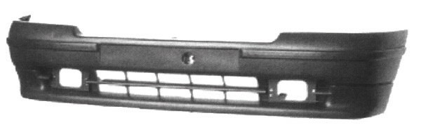 VoorBumper CLIO, 91-96 ZWART