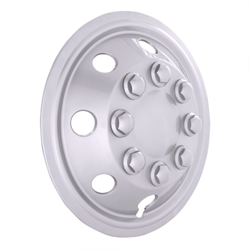 4-Delige Wieldoppenset Utah 16-inch zilver (extra bol)