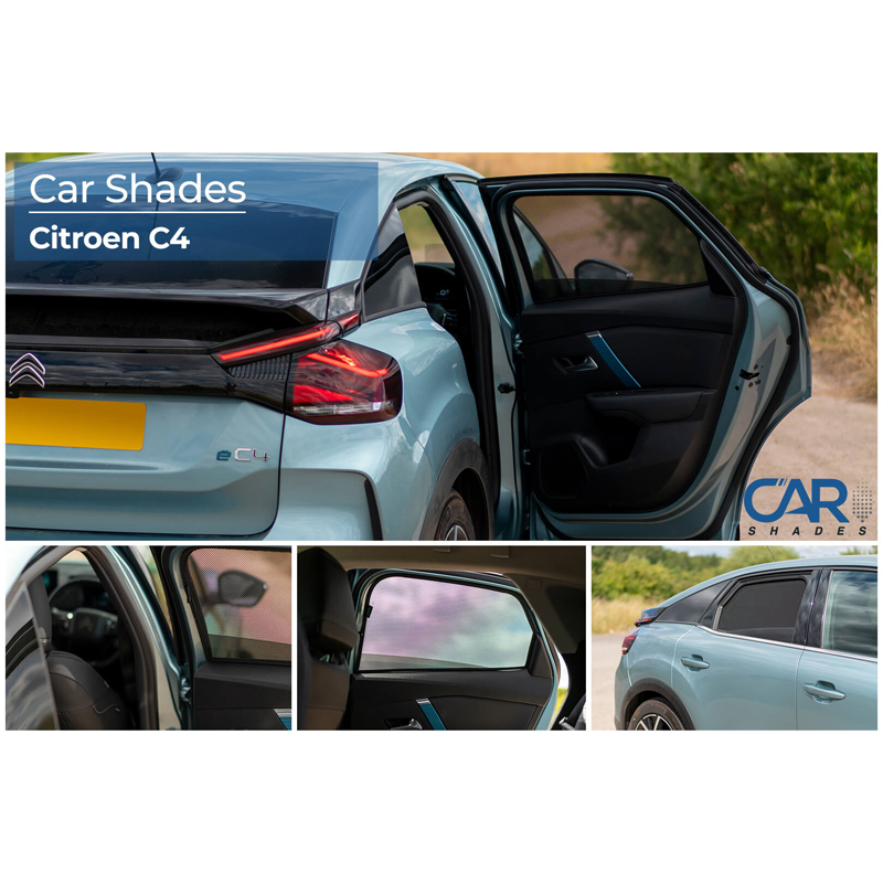 Set Car Shades (rear side doors)  Citroën C4 III 5 doors 2020- (2-pieces)