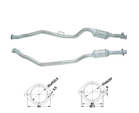 Mercedes E420 4196 cc 205 Kw / 279 cv W210 Magnaflow CAT Bouwjaa