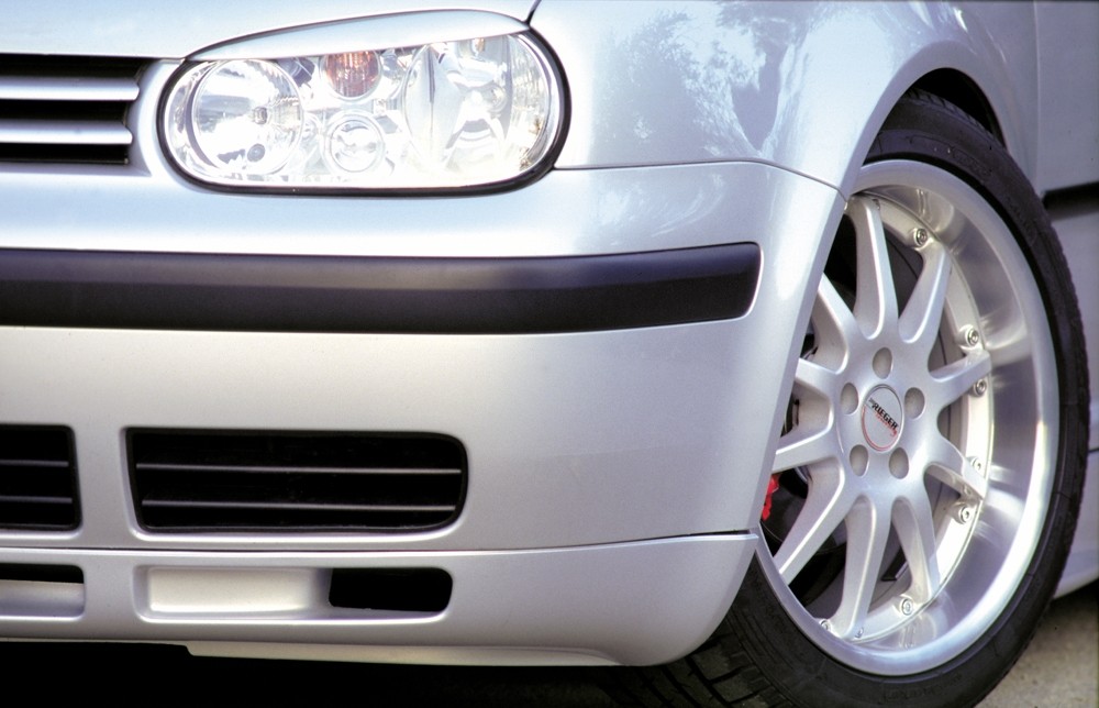 Voorspoiler v6 look VW Golf IV Rieger