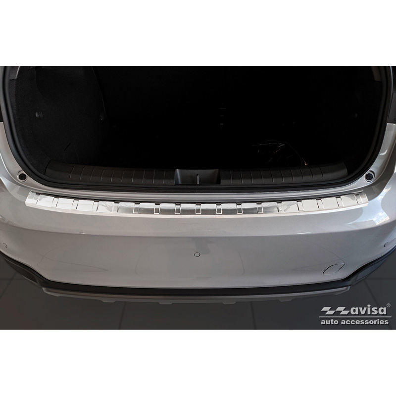 Stainless Steel Rear bumper protector  Fiat Tipo Cross 2020- 'Ribs'