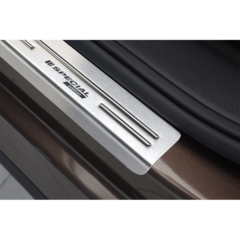 Inox door sill protectors  Volkswagen Sharan II / Seat Alhambra II 2010- - 'Special Edition' - 4-pieces