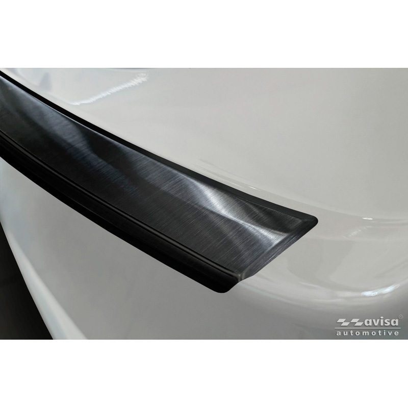 Avisa Black Stainless Steel Rear bumper protector  Mazda CX-80 (KL) 2024-