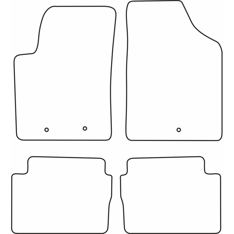 Automatten  Hyundai i10 2008-2010