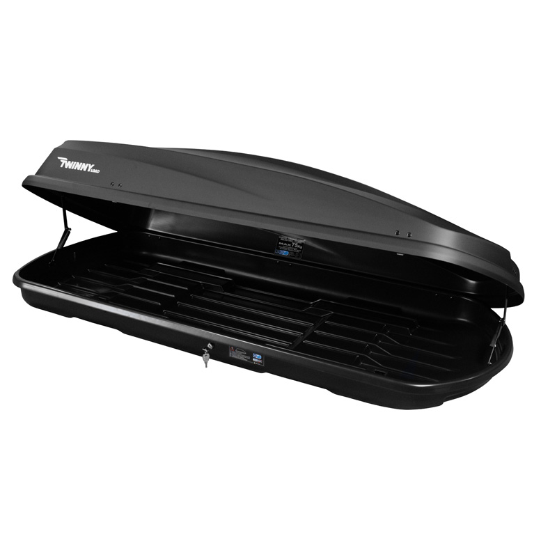 Twinny Load Dakbox TBX 470 Liter Mat-Zwart met Textuur 189x78x38cm