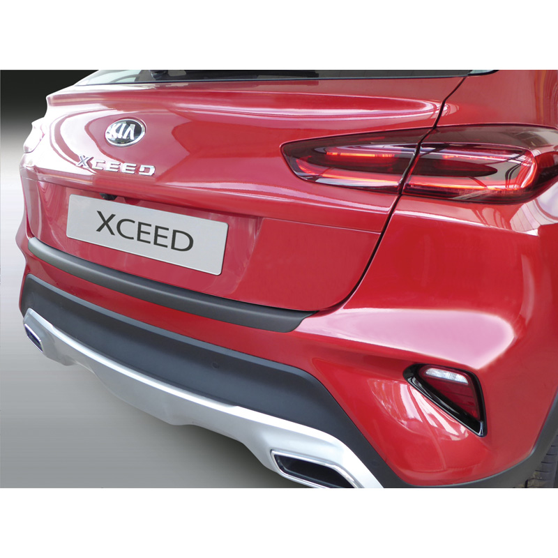 ABS Rear bumper protector  Kia XCee'd 9/2019- Black