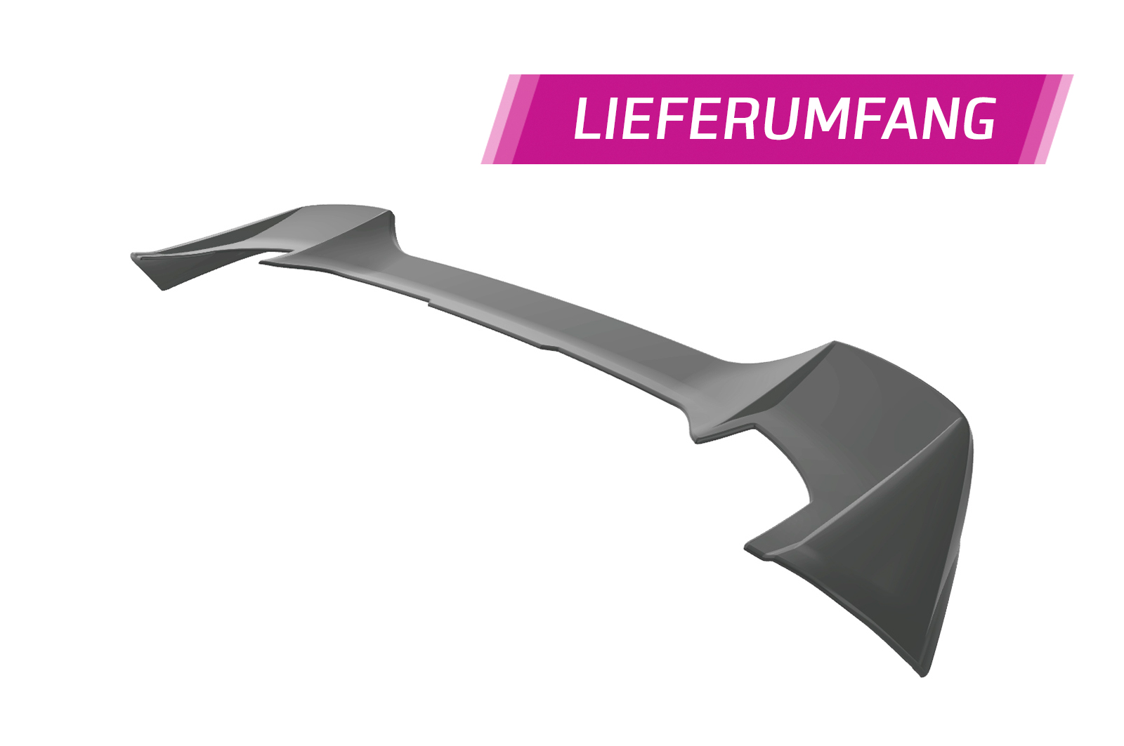 Spoiler BMW X3M F97 FL CSR Glans Zwart