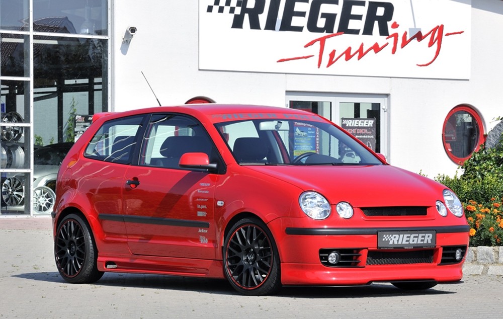 Spoiler aanzet VW Polo 9N Rieger