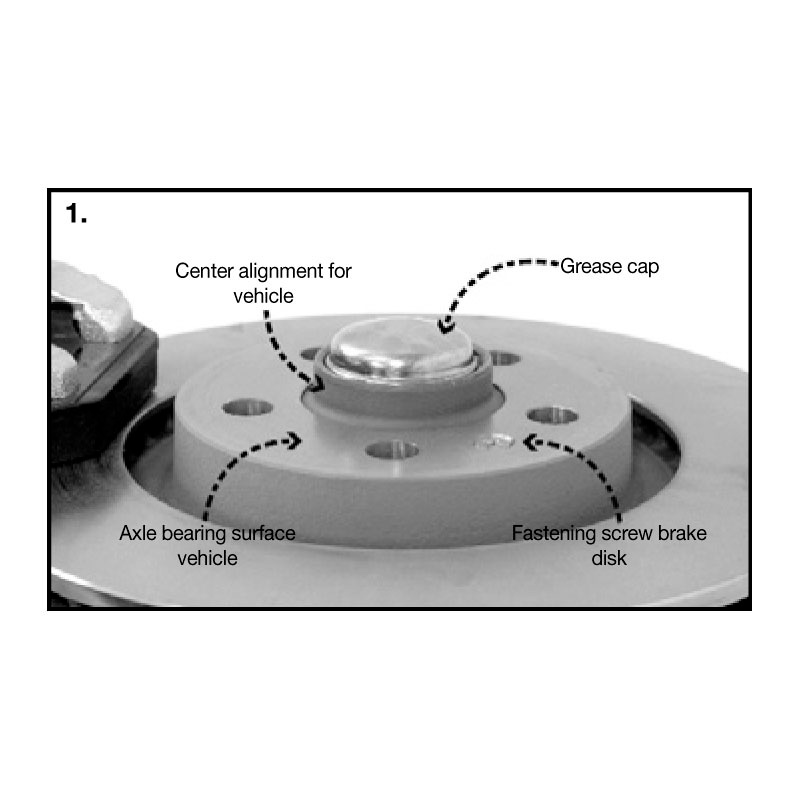 H&R DR-System Wheelspacers 3mm 5x108 - Hub 63,3mm - Bolt size M14x1,5 -  Volvo