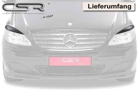Koplampspoilers Mercedes Viano / Vito W639 V639