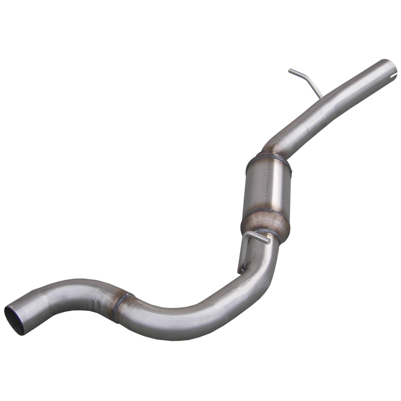 100% Inox Mid silencer  Audi S3 8P 2.0 Fsi (265HP) 2006- (Ø65mm)