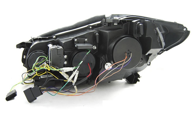 Headlights Mercedes W221 05-09 Xenon Tube Black