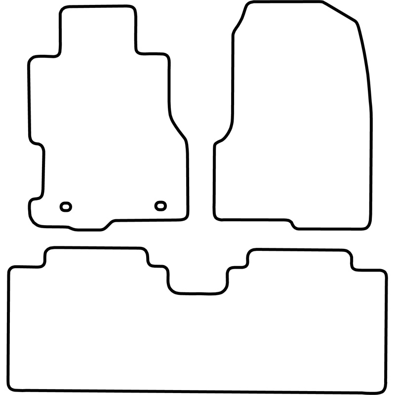 Automatten  Honda Civic 5 deurs 2001-2004
