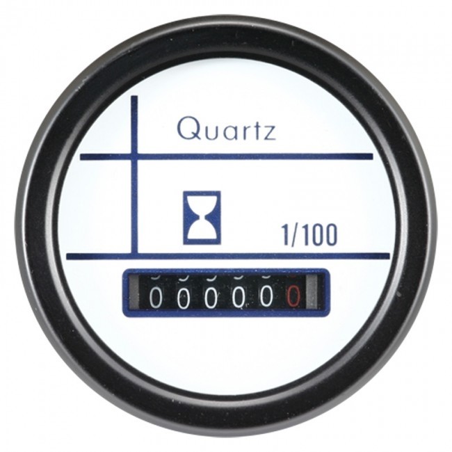 Performance Instrument Wit Urenteller 52mm