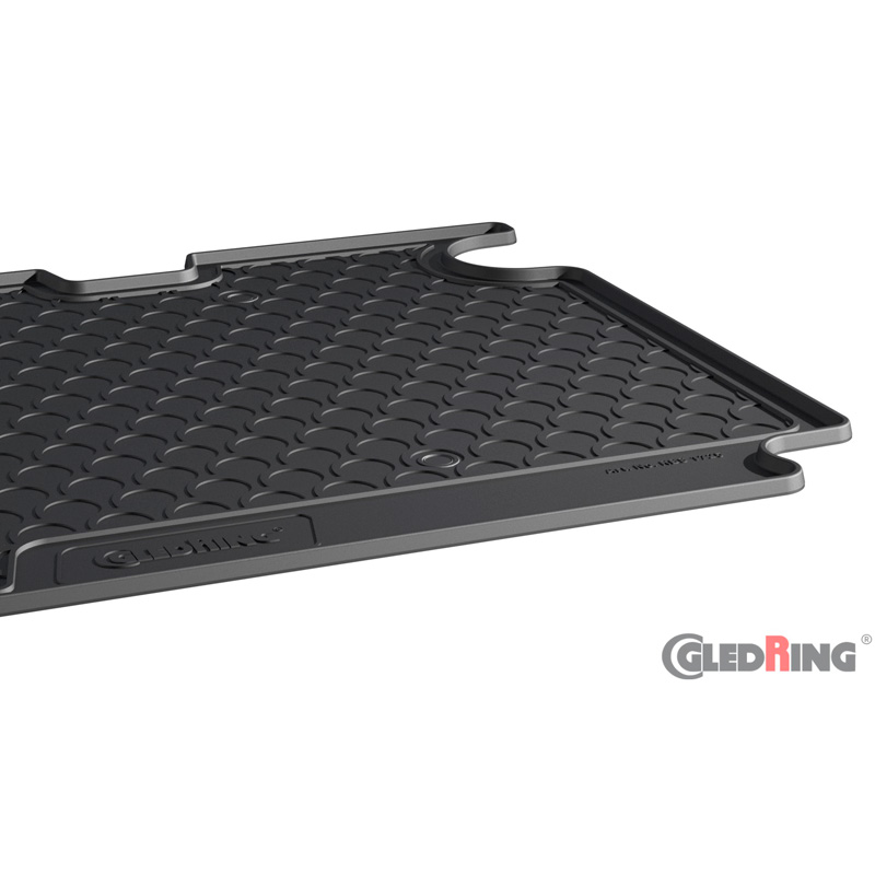 Rubbasol (Rubber) Trunk mat  Renault Kangoo III MPV & Mercedes Citan Tourer / T-Class MPV (W420) 2021-