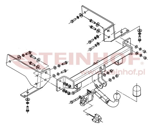 Trekhaak Chevrolet Captiva 2006-05/2013